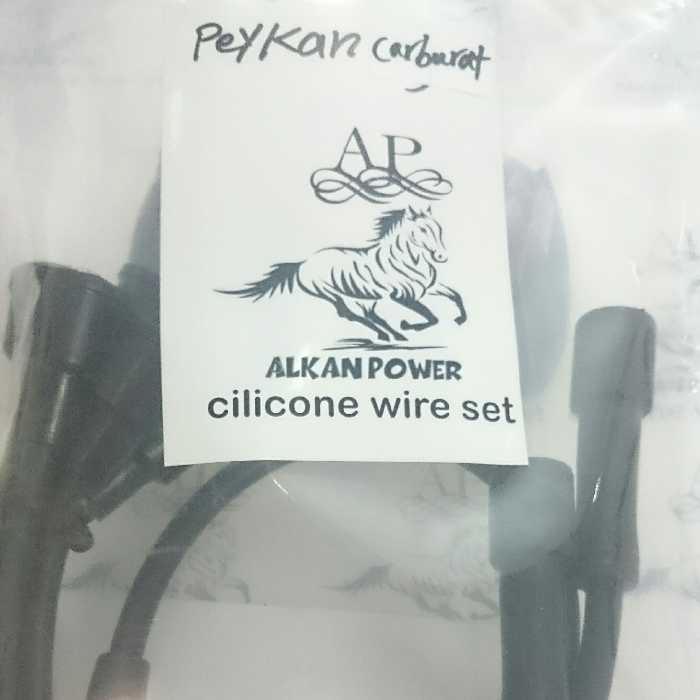 وایر شمع پیکان کاربرات آلکان پاور  تمام سیلیکونی 