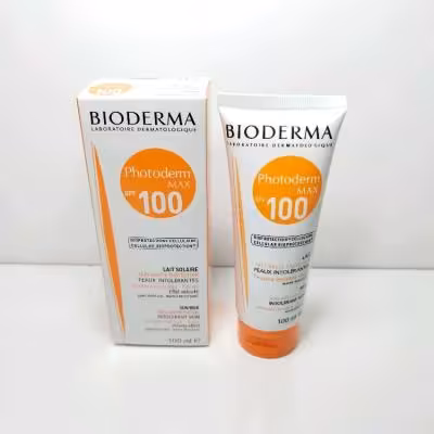 کرم ضد آفتاب بی رنگ SPF100 فرانسوی بیودرما(اصل)