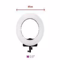 رینگ لایت عکاسی Milook Ring Light FE 580 III با صفحه نمایش به همراه کیف