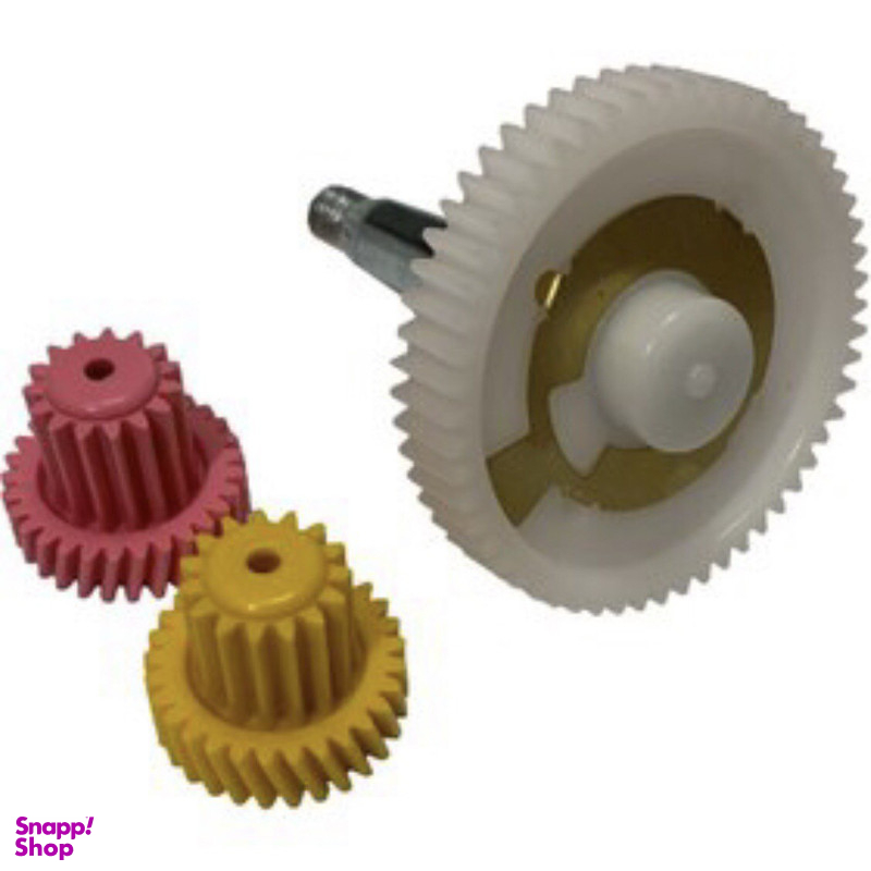 چرخ دنده موتور برف پاک کن جلو خودرو چیکال مدل K-639 مناسب برای پژو 405 مجموعه 3 عددی