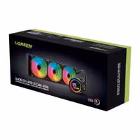 خنک کننده آبی پردازنده FAN GREEN GLACIER 360 ECO-ARGB