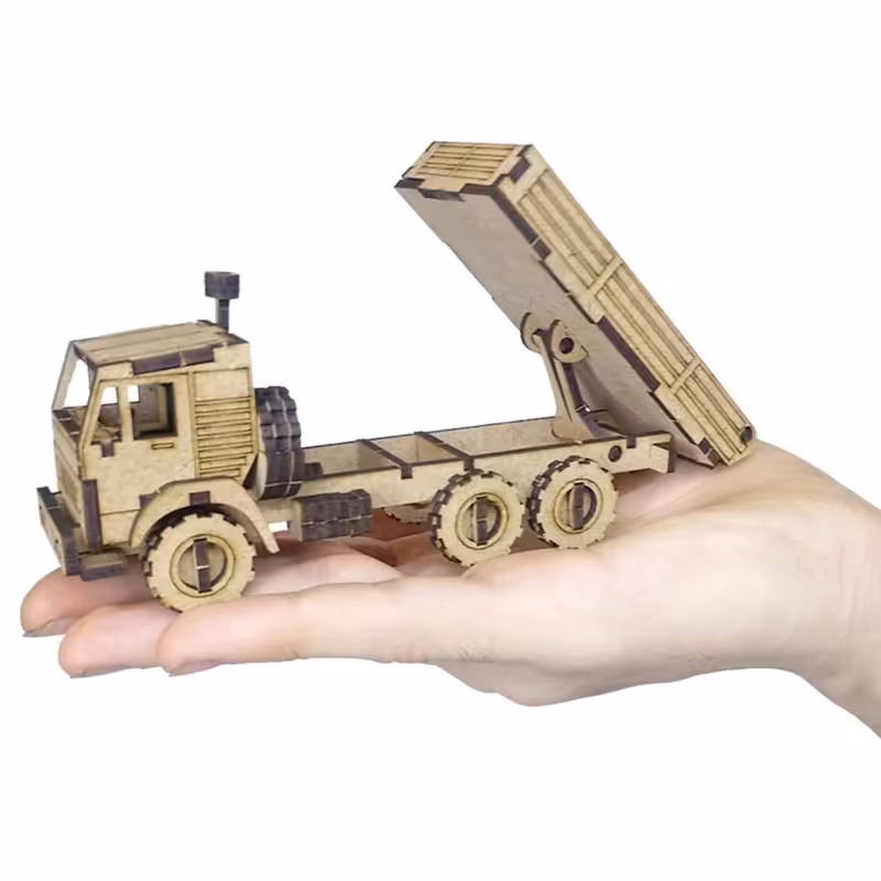 پازل ساختنی کامیون باری