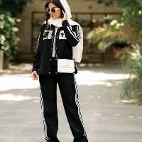 ست سوییشرت و شلوار کتان کش ژاکلین