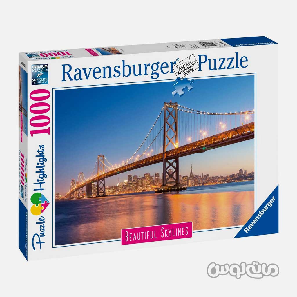 پازل 1000 قطعه پل گلدن گیت سانفرانسیسکو رونزبرگر


