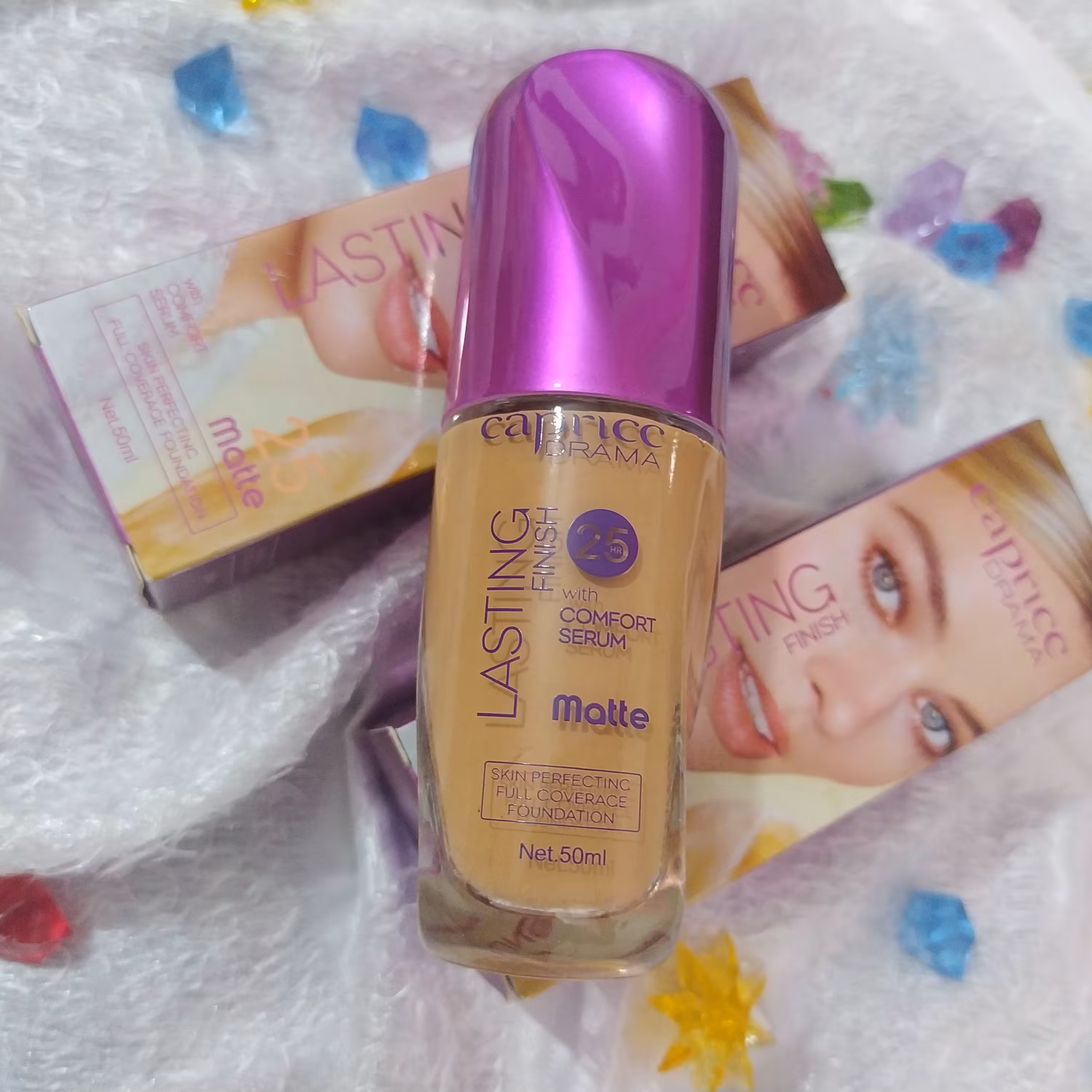 کرم پودر شیشه ای کاپریس لیفتینگ و جوان کننده صورت