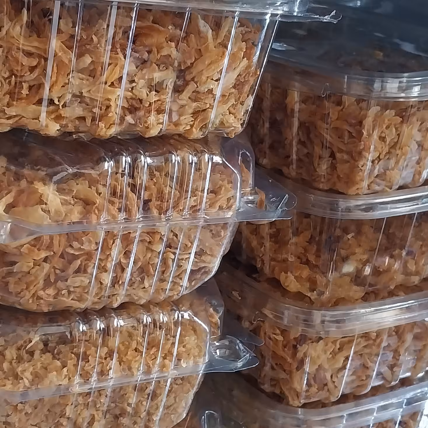 پیاز سرخ شده نگینی و خلالی