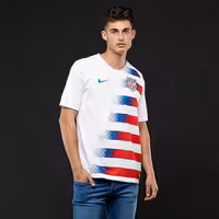 پیراهن آستین کوتاه تیم ملی آمریکا فصل 2018-2019 طرح اورجینال درجه یک تایلندی