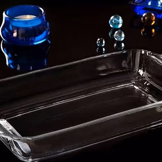 تابه مستطیل بلور شبنم 