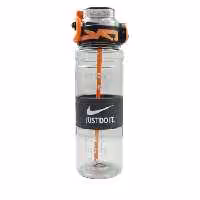 قمقمه نایک شفاف نی دار 800 میلی لیتر کد7040