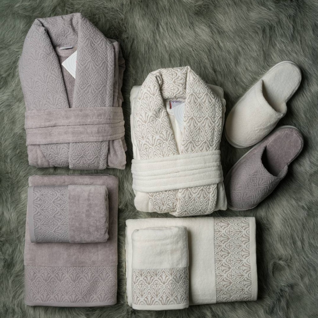 ست حوله عروس و داماد 10 تیکه هیرو