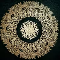 گل سقفی 95 سانتی متری قطعه ترنج کد  386(ارسال بصورت پسکرایه)