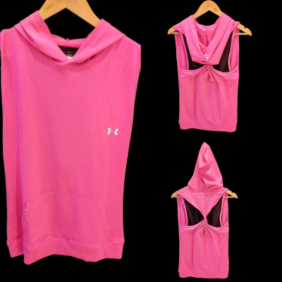 تاپ کاور ورزشی زنانه کلاهدار خارجی وارداتی