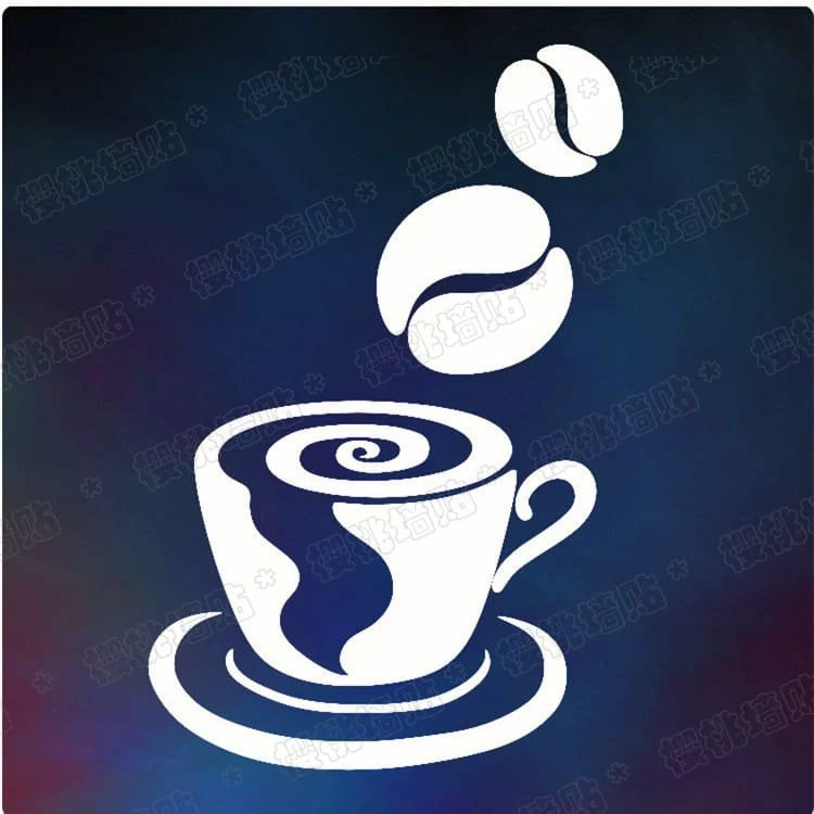آینه دکوراتیو مولتی استایل طرح فنجان قهوه، در دو رنگ طلایی و نقره ای،25 سانتی