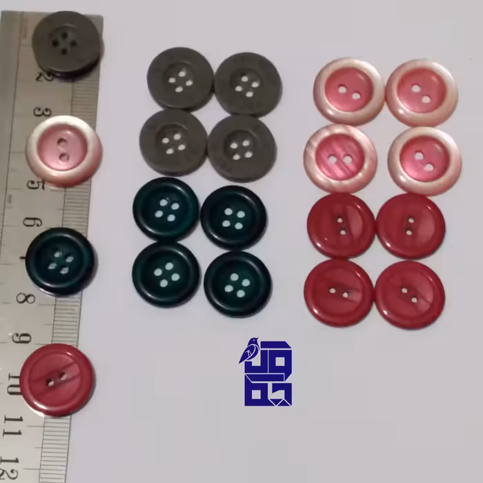 دکمه پک 20 عددی ترکیبی 4 طرح مختلف