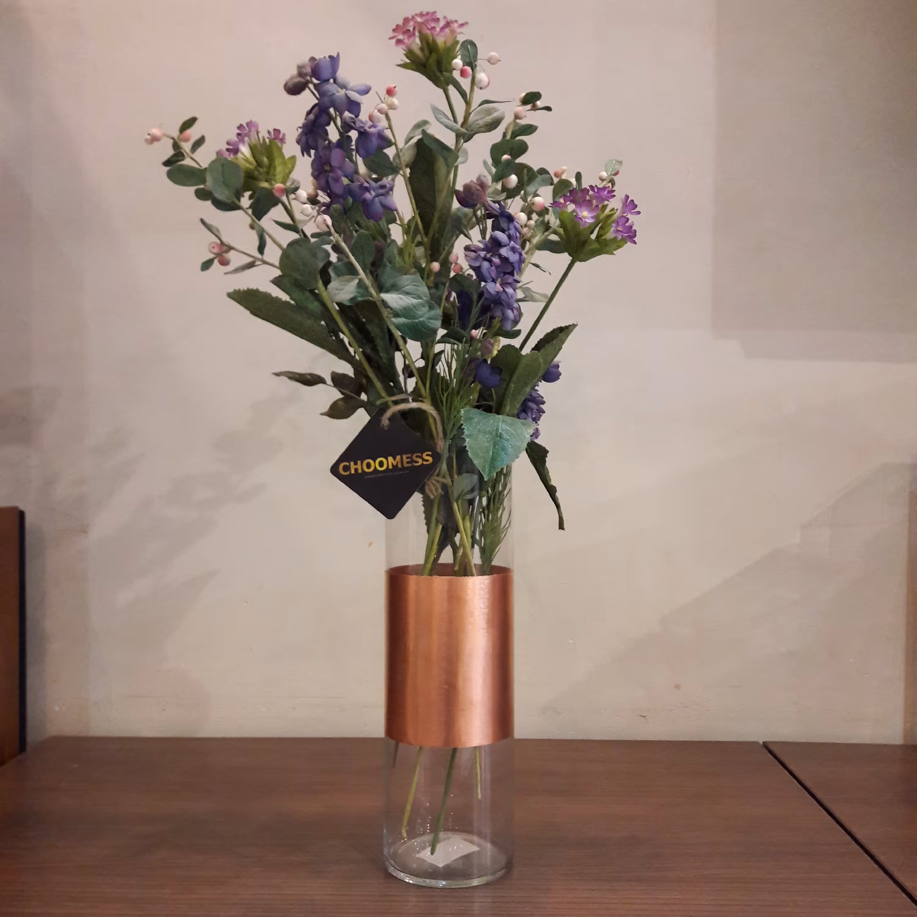 گلدان مسی مدل شقایق 