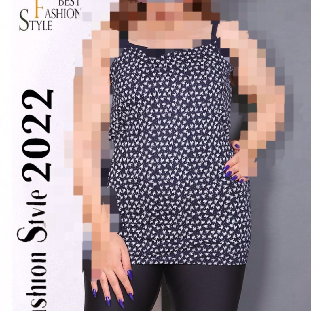 تاپ زنانه تاپ سایز بزرگ تاپ قواره دار فری سایز مناسب تا سایز 50 یا 52