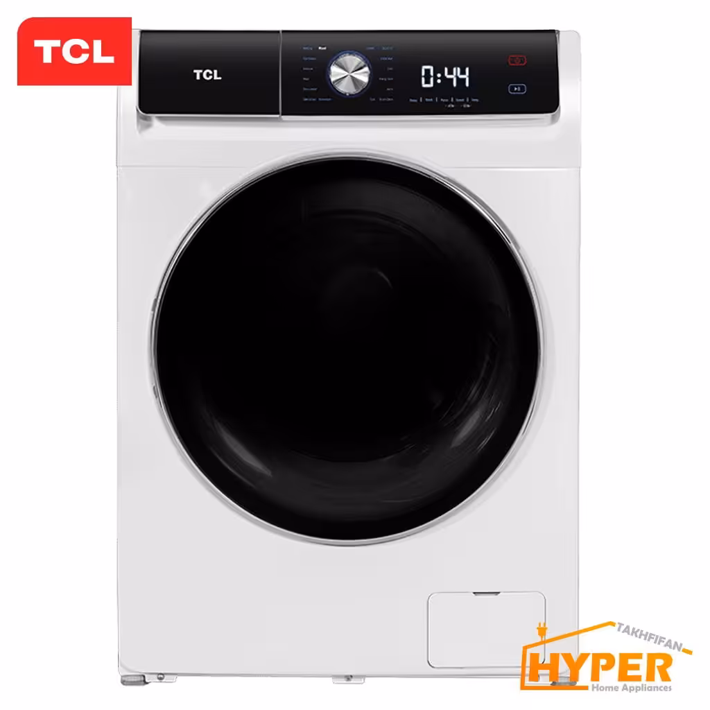 ماشین لباسشویی تی سی ال TWT-104BI سفید 10 کیلویی