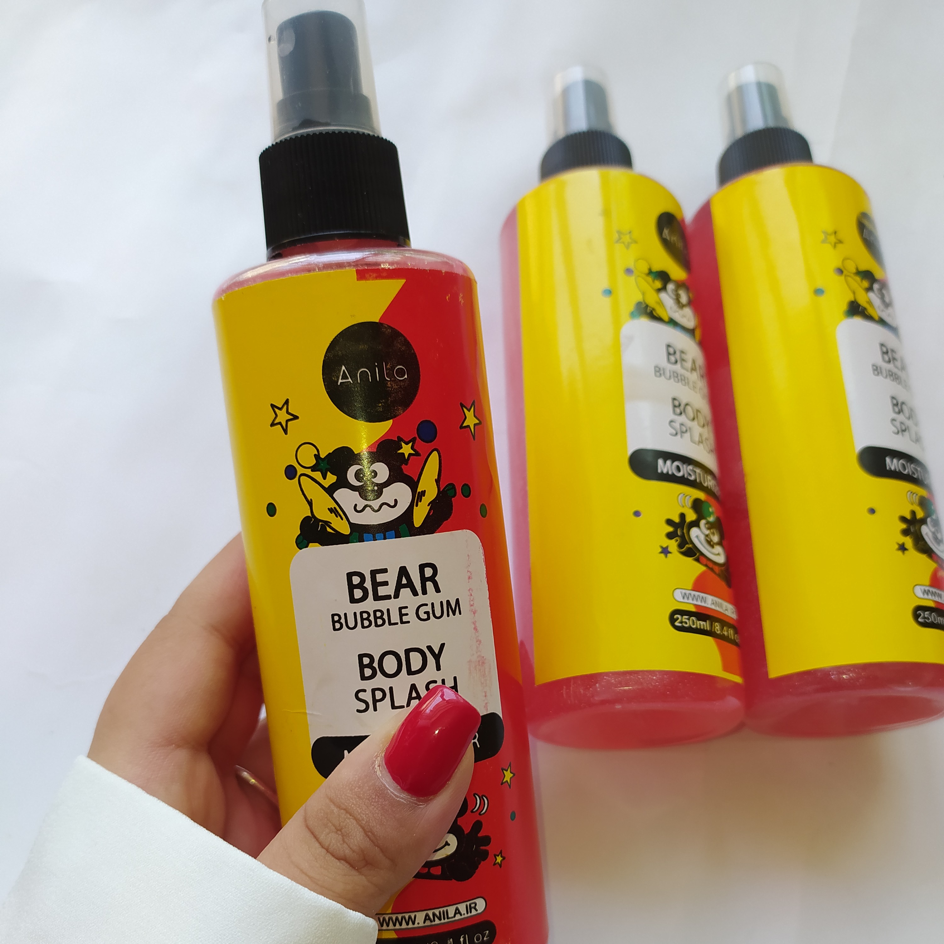 بادی اسپلش زنانه آدامس خرسی شاین دار