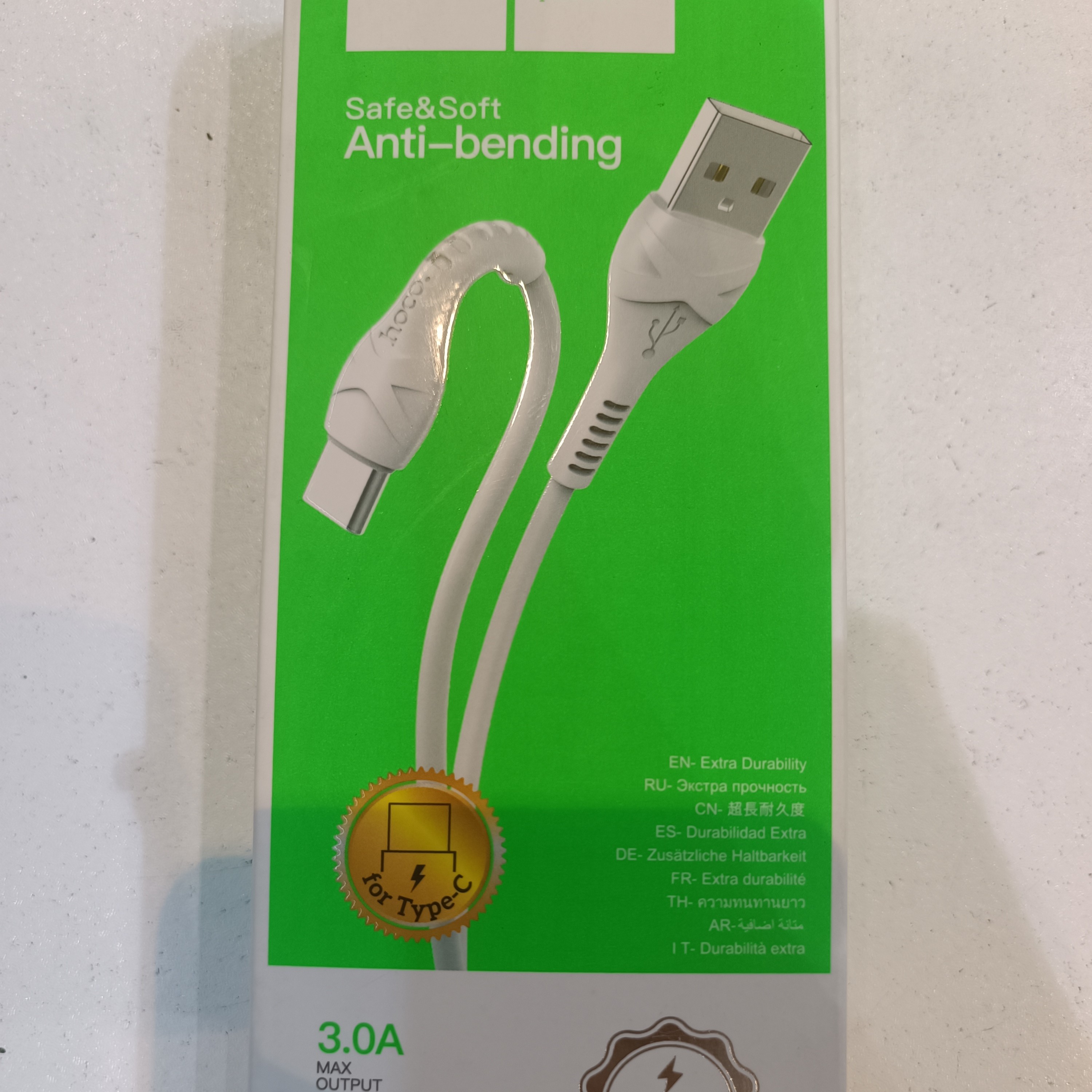 کابل تایپ سی هوکو فست شارژ  با گارانتی 