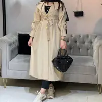  مانتو بلند کاتیا جنس سوپر داکرون وارداتی سایزبندی 36 تا 48