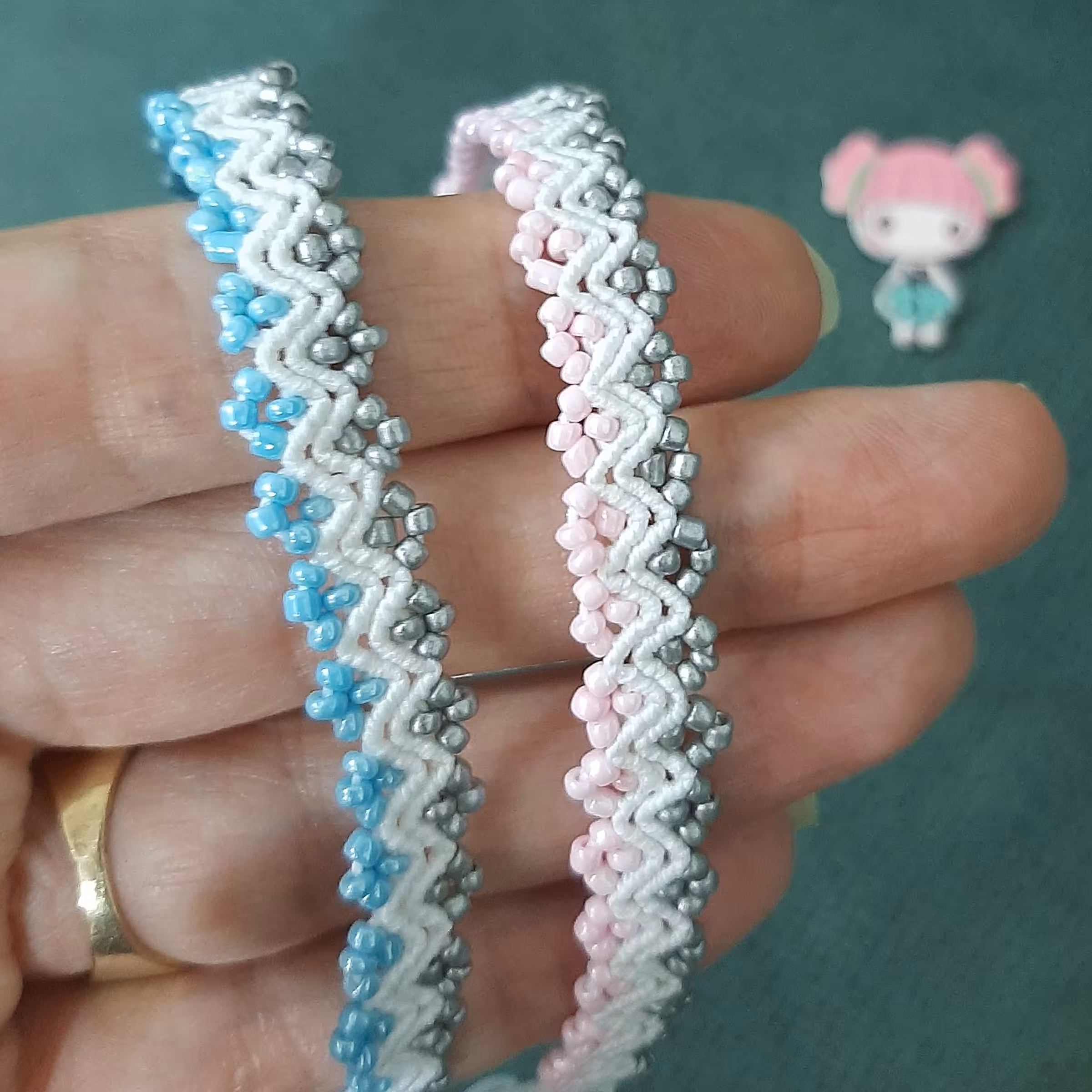 دستبند زیگزاگی