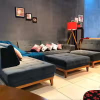 مبل ال 8نفره نگین باپاف (پس کرایه)