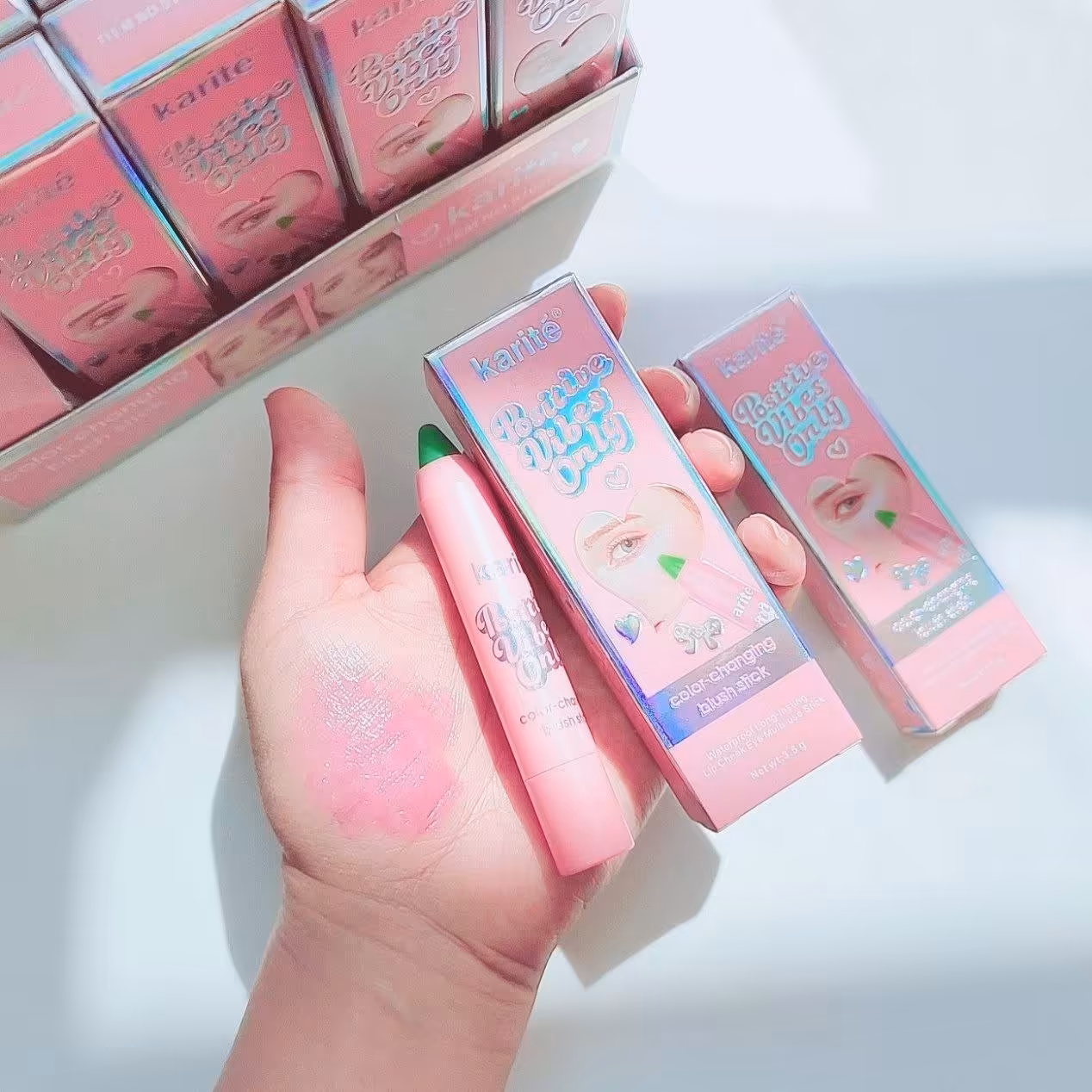 رژگونه استیکی اورجینال کاریته 