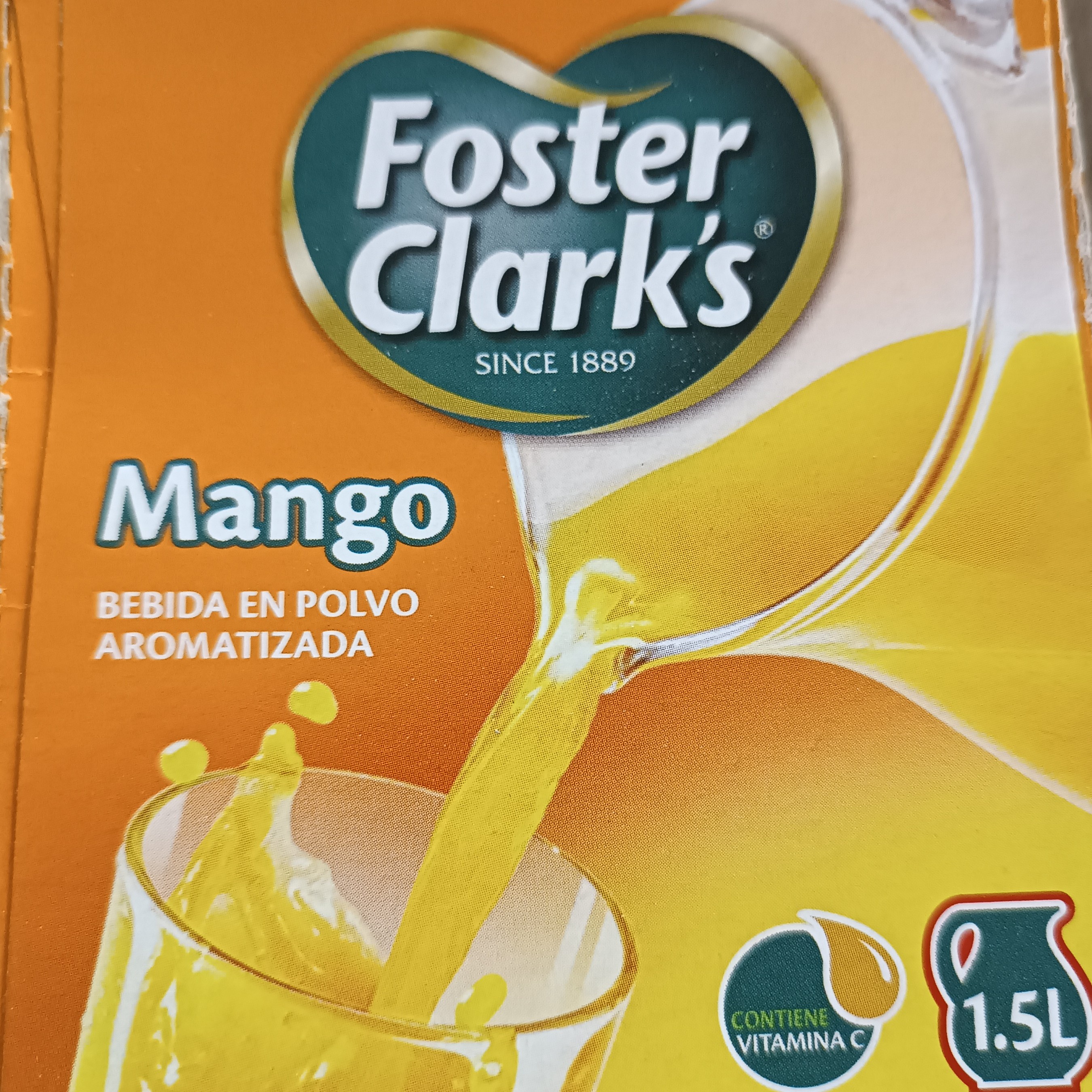 پودر شربت ساشه ای فوستر کلارکس طعم انبه(foster clarks)