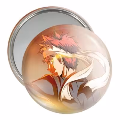 آینه جیبی خندالو مدل سوما انیمه جنگ غذاها Food Wars کد 16989