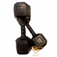 دمبل شش ضلعی 7.5 کیلویی روکش دار