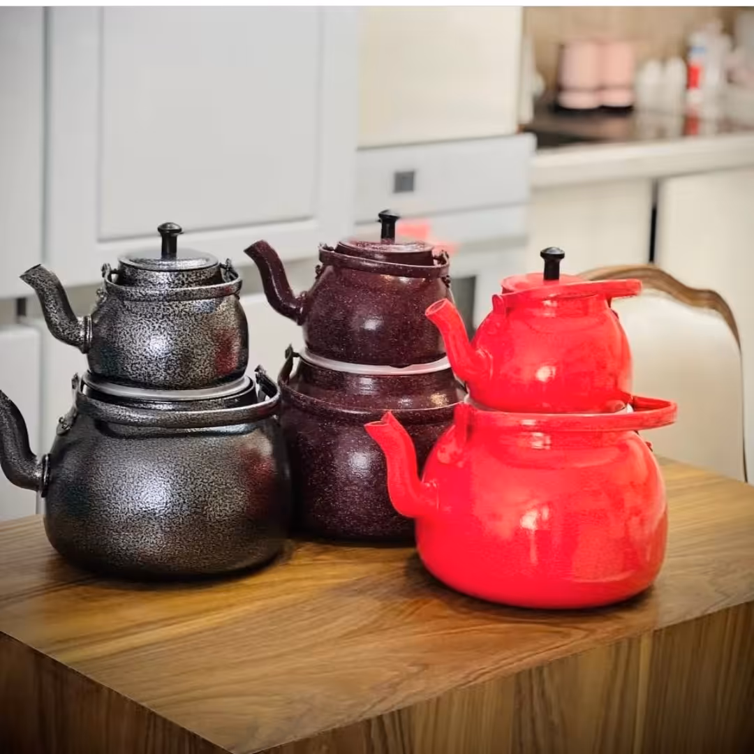 کتری قوری رنگی