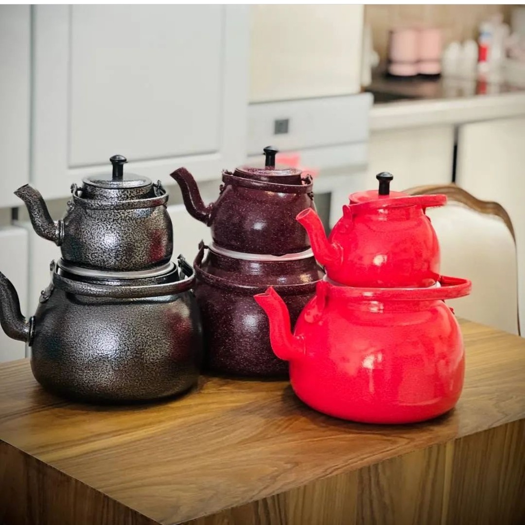 کتری قوری رنگی