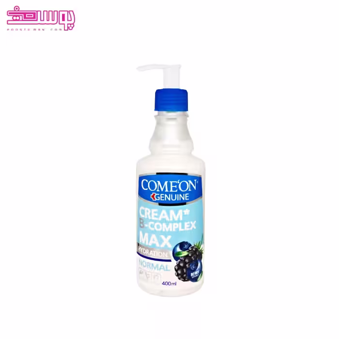 مرطوب کننده پمپی پوست نرمال کامان حجم 400ml