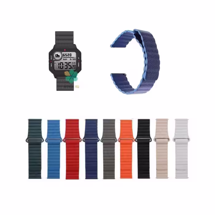 بند چرمی ساعت شیائومی Xiaomi Amazfit Neo مدل Leather Loop