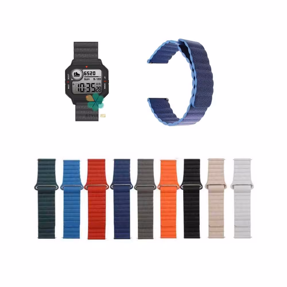 بند چرمی ساعت شیائومی Xiaomi Amazfit Neo مدل Leather Loop