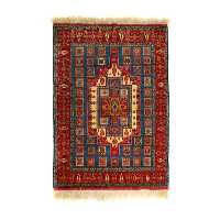 فرش دستبافت دو و نیم متری مدل خراسان کد 141132