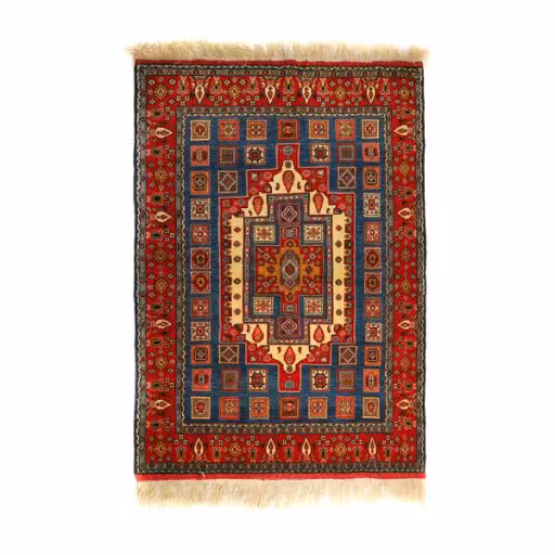 فرش دستبافت دو و نیم متری مدل خراسان کد 141132