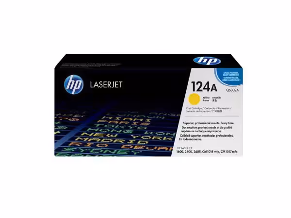کارتریج رنگی زرد اچ پی مدل 124A