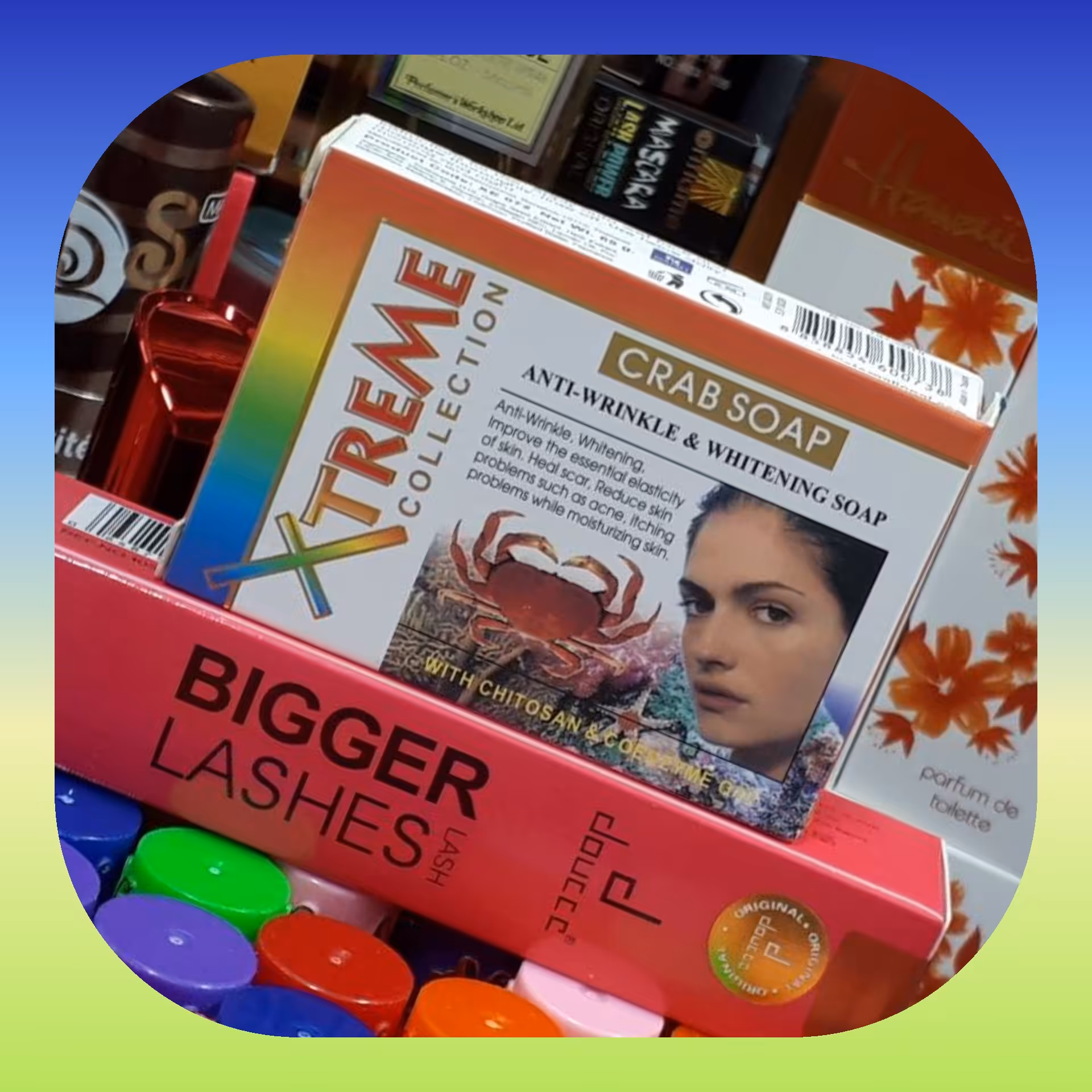 پک 2 عددی صابون خرچنگ اصلی ساخت تایلند فقط 16 هزار تومان 