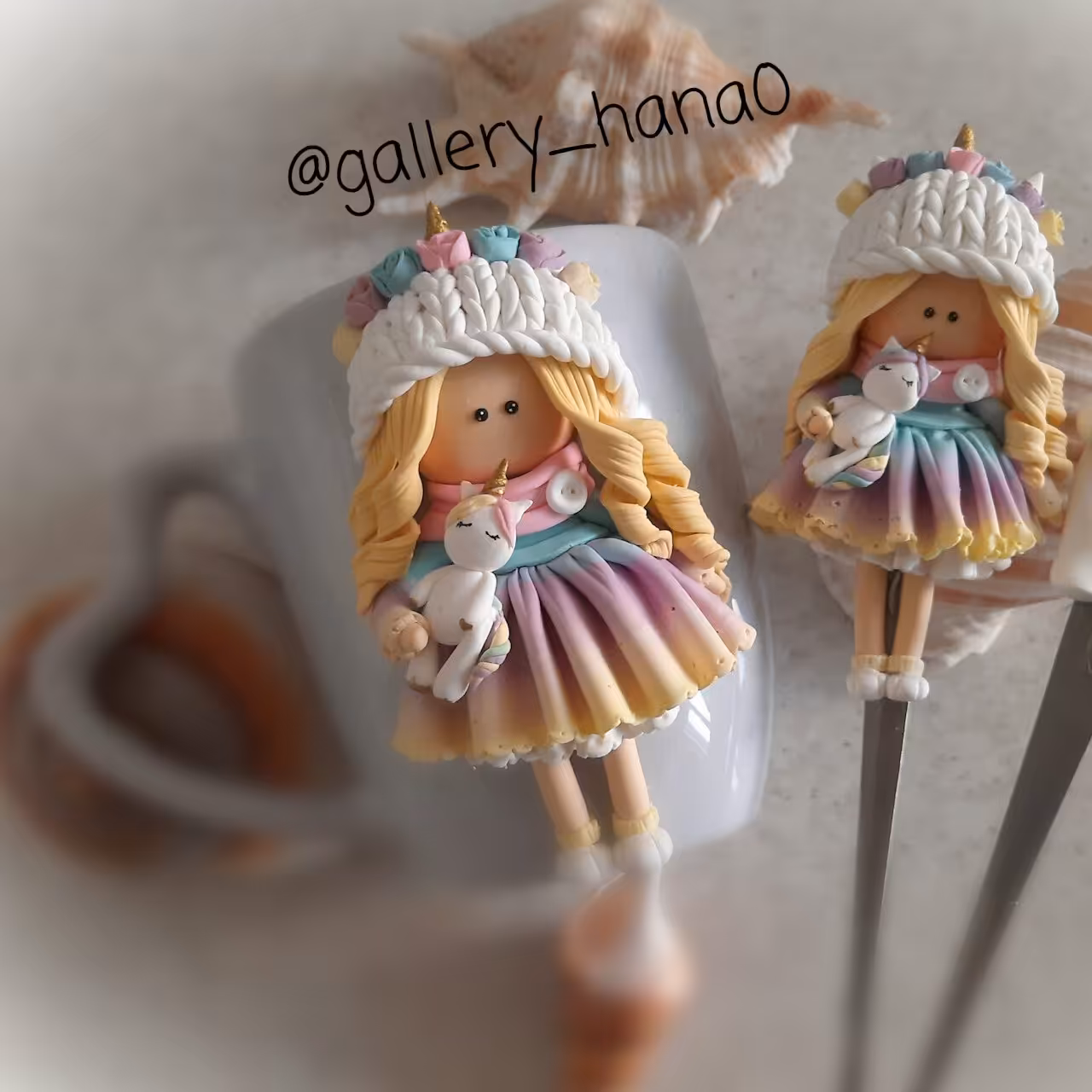 ماگ یونیکورن و قاشق ست