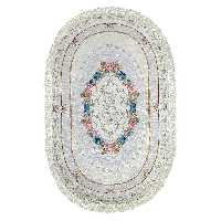 پادری بیضی سایز 80x50 ریشه دار کاملا استپ دار برند پردیس007