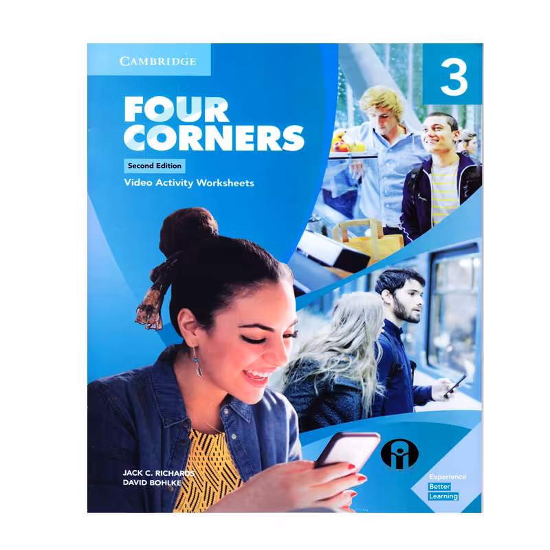 کتاب Four Corners 3 Video Activity Second Edition اثر Jack C. Richards And David Bohlke انتشارات الوندپویان