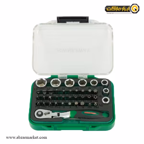 ست سر پیچ گوشتی جانزوی 40 عددی مدل RD02040S