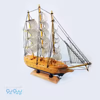 ماکت کشتی بادبانی چوبی دکوری