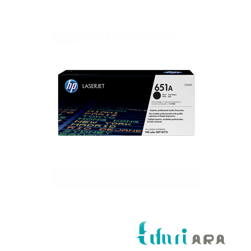کارتریج تونر لیزری مشکی اچ پی مدل 651A