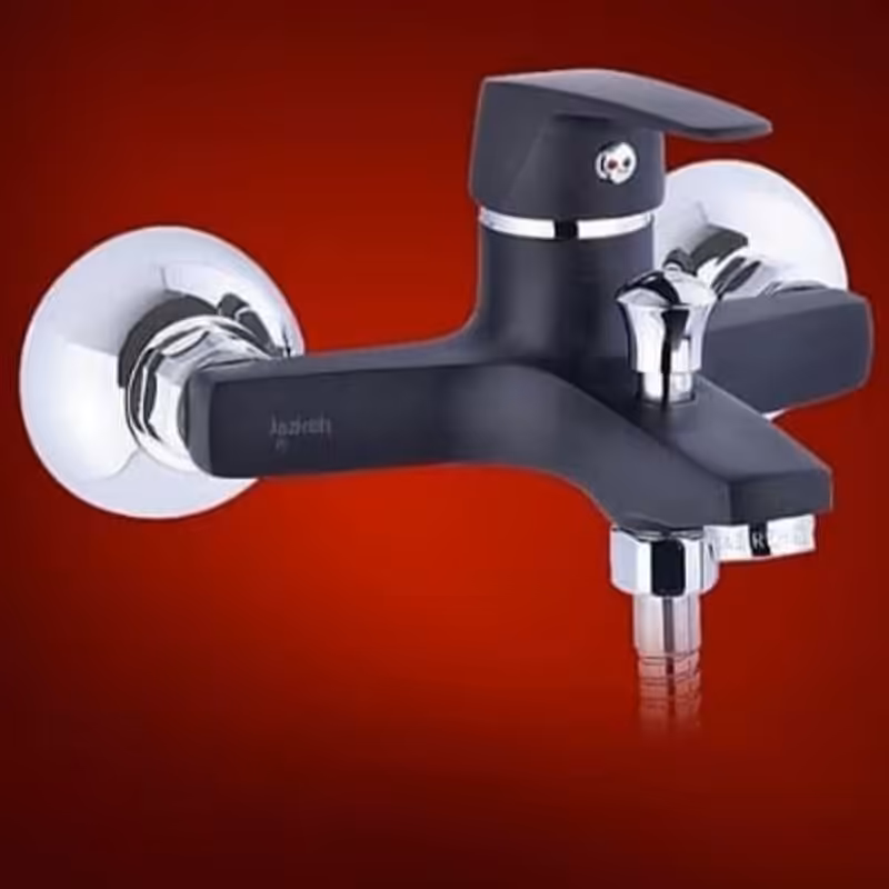 ست اهرمی مشکی  کروم دسته ایتالیای