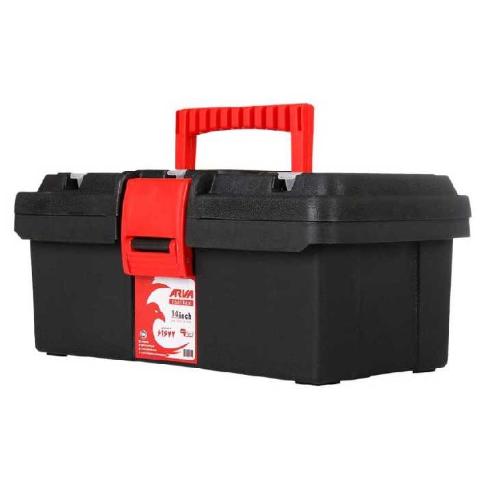 جعبه ابزار پلاستیکی آروا 14 اینچی مدل 4531