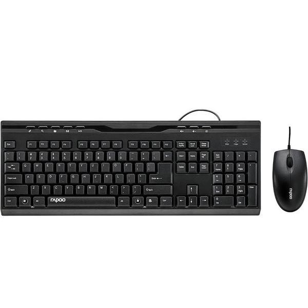 کیبورد و ماوس با سیم رپو مدل ایکس NX1710