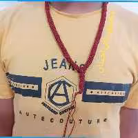 بندگوشی قرمز بدون منجوق