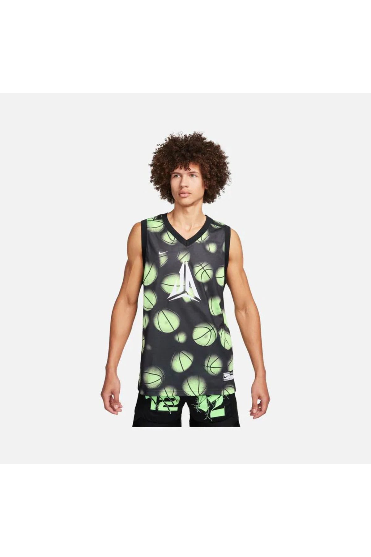 رکابی ورزشی چند رنگ مردانه JA DRI FIT DNA بسکتبال پیراهن Nike
